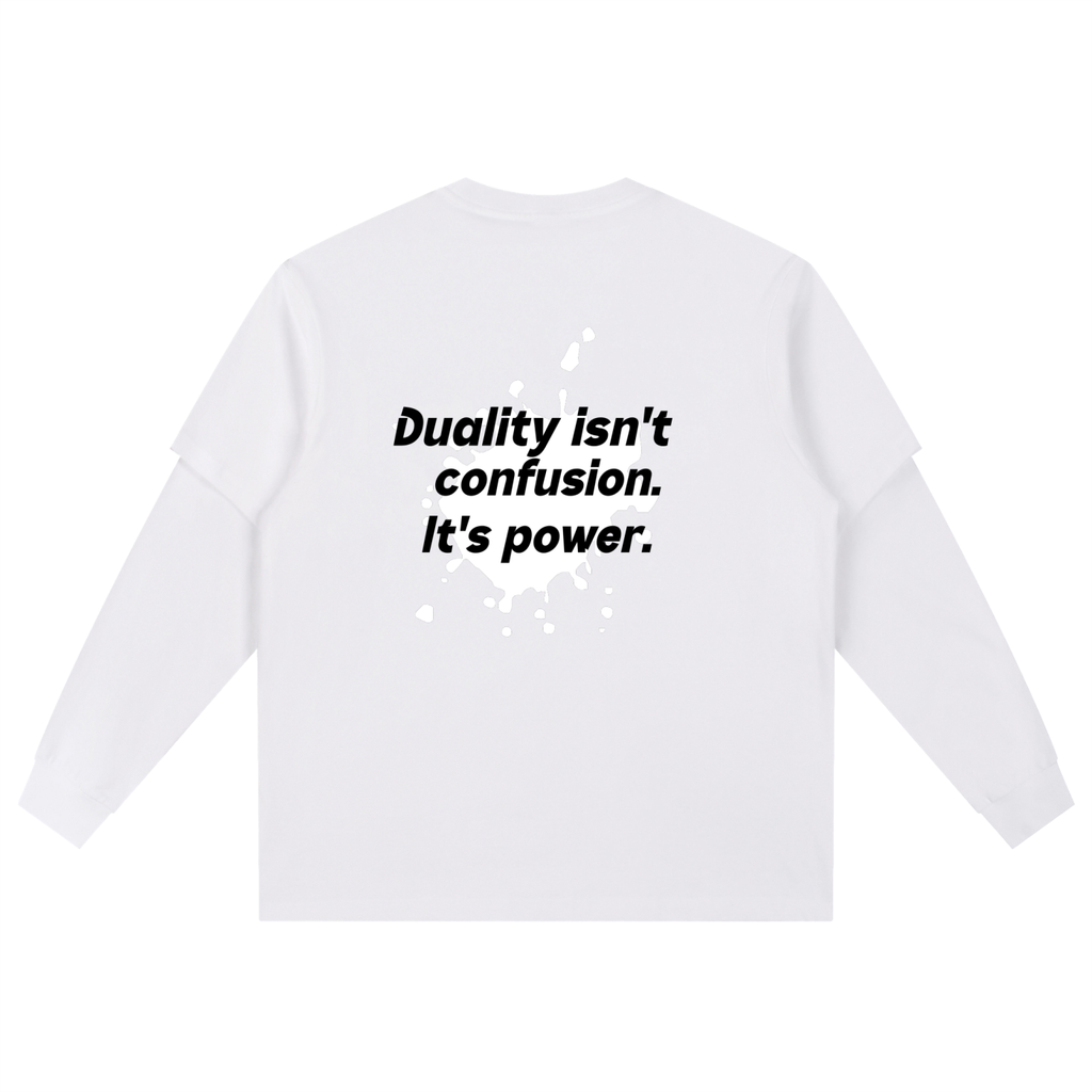 HELLBABY - Duality Doctrine” Black trim Long Sleeve