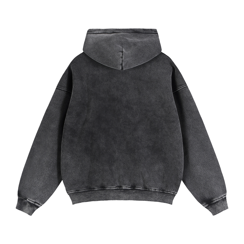 HELLBABY - RED Relic” Zip Hoodie