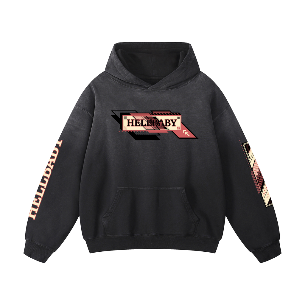 HELLBABY “Survival Looks Like This” Heavyweight Hoodie