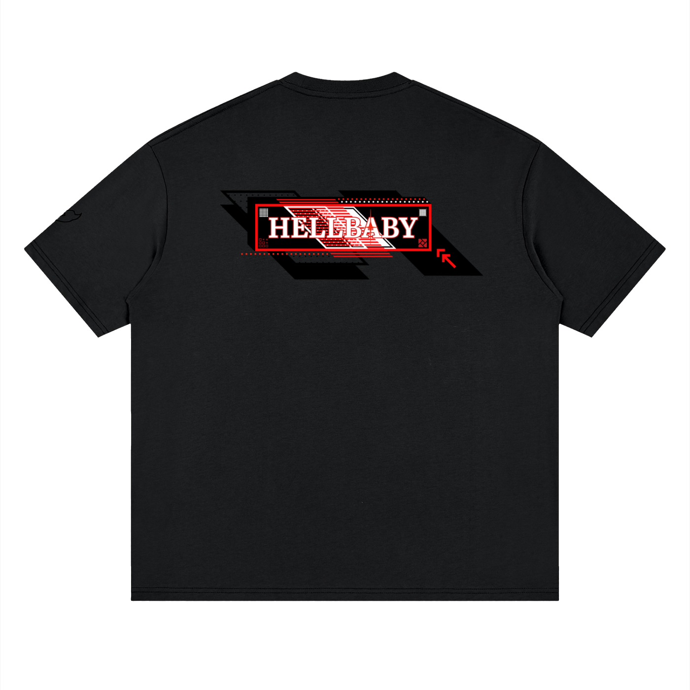 HELLBABY Streetwear Loose Drop Shoulder T-Shirt
