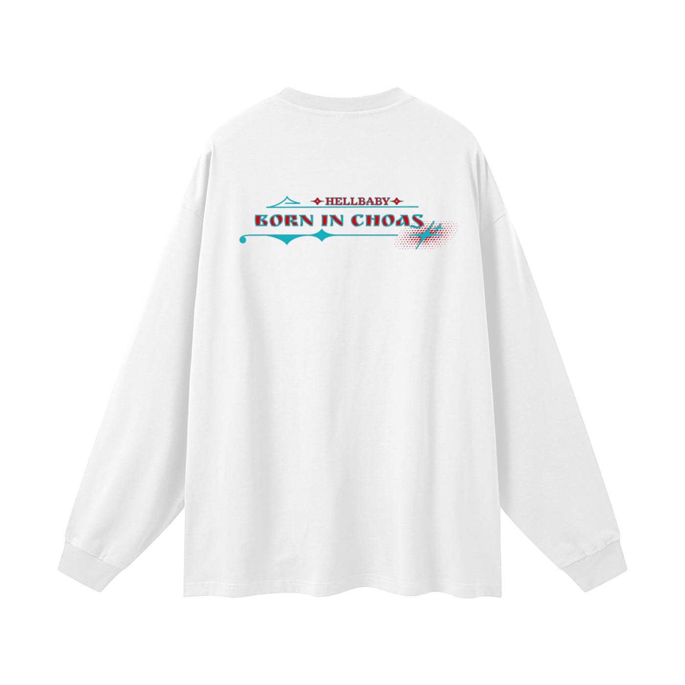 HELLBABY — “Born to Raise Hell” Oversized Long Sleeve