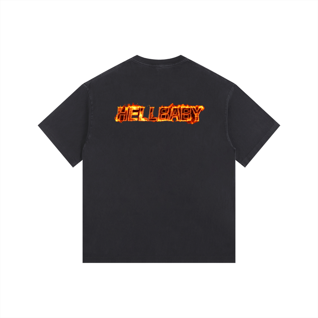 HELLBAY - Pain Over Fear” Vintage Tee
