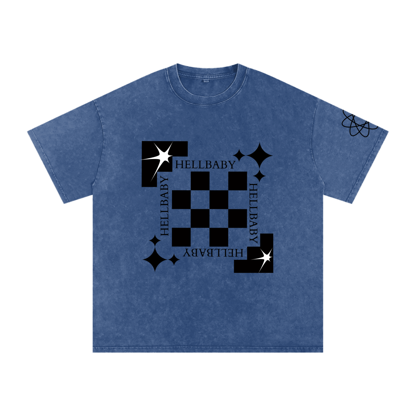 HELLBABY – No Random Squares Oversized T-Shirt