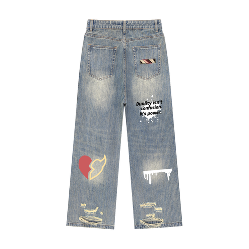 HELLBABY - 	“Blueprint of a Hellbaby” Denim