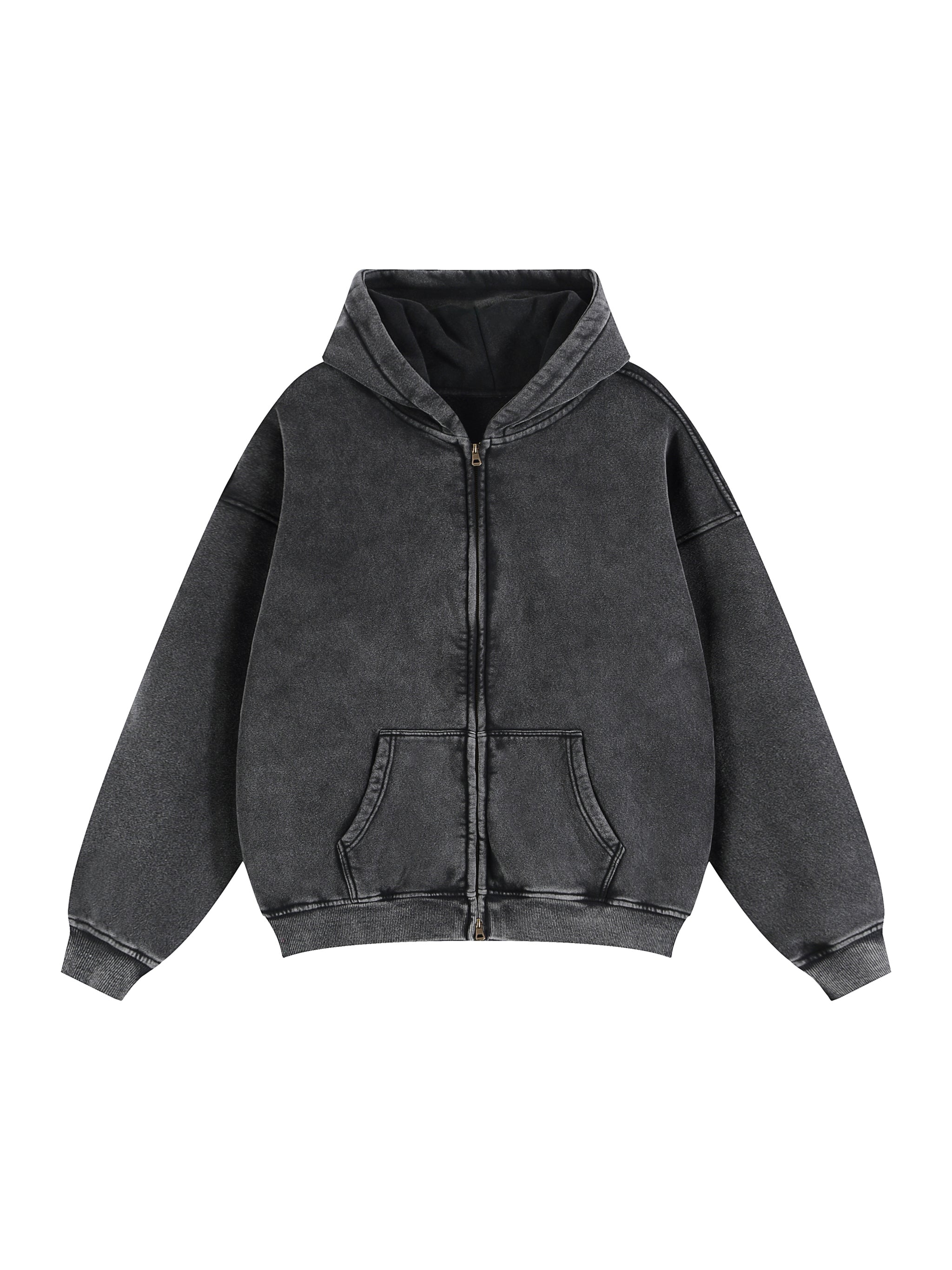 HELLBABY - RED Relic” Zip Hoodie